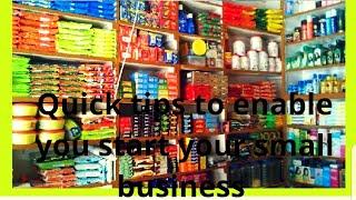 How to start a small retail business/ shop- Quicker tips to make you successful in 1year