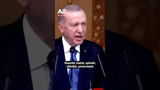 Erdogan sulmon Netanjahun nga Xhamia e Tiranës