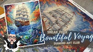  DAC Diamond Painting Sneak Peek I „Bountiful  Voyage“ | Diamond Art Club Unboxing