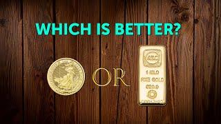 Should you buy Gold Coins or Gold Bars... What's the difference?