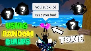 Toxic Kid Got DESTROYED by a RANDOM Blox Fruits Wheel Spin!
