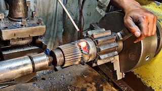 Fixing a Broken Dozer Shaft with Expertise || A Challenge for Expert Mechanic