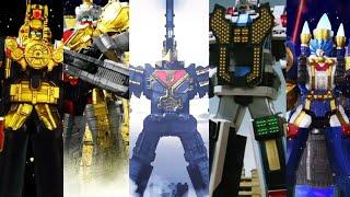 All Super Sentai Carrier Mecha Robo Transformation & Finisher (Turboranger-KingOhger)