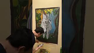 Работа продаются, больше - в инсте geshuzback #художник #art #рисование #картина #процесс