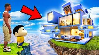 SHINCHAN AND FRANKLIN BUYING ENORMOUS MOUNTAIN MANSION GTA 5