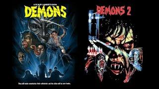 052 Sunday Night Cinny Dario Argento DOUBLE BILL - "Demons" (1985) & "Demons 2" (1986)