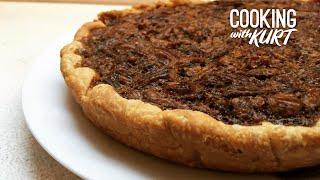 Maple Bourbon Pecan Pie | Cooking with Kurt