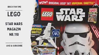 WOW , Das Nächste Brauchen wir 2 Mal !!! Neue LEGO Star Wars Magazin Nr.110 *Review*