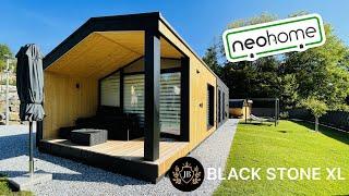 Neohome: JB Black Stone XL -Premium Bungalow mit 2 Schlafzimmern Fertighaus Modulhaus bezugsfertig