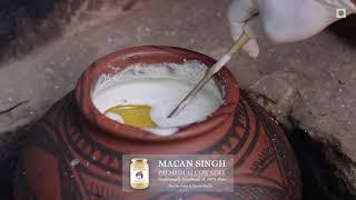 Traditional Desi Bilona/देसी बिलोना A2 Cow Ghee Making Process (Part 19)