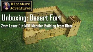 Unboxing Desert Fort from Blotz