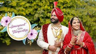 Best Wedding Highlights | Simarpreet Weds Veerpartap | Best Couple|Sikh Wedding|Made For Each Other