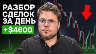 +4600$ за 2 сделки на криптовалюте. Моя торговая система. Трейдинг на криптовалюте