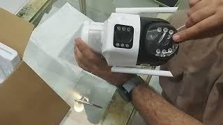 4G Solar Powered Dual Lens Security Camera | Unboxing and Configuration Video |  Mygss.pk