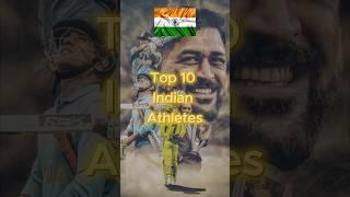 Top 10 Indian Athletes #short #athlete #indian #olympics2024 #cricket