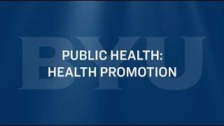 Public Health Health Promotion Major Snippets