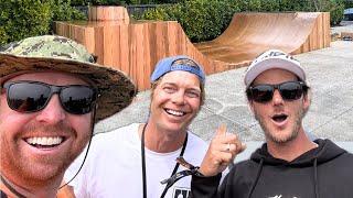 Skating Silicon Valley: Building EA's Custom ramp & shredding Google's Halfpipe