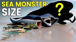 3D Sea Monsters Size Comparison | BLOOP Vs EL GRAN MAJA Vs JULIA