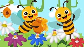 Ben Bir Arıyım Çiçek Çiçek Dolaşırım - Çocuk Şarkıları - Arı Vız Vız - Yumurcak Adamlar