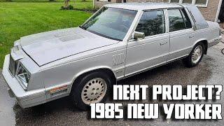 Next project car? 1985 Chrysler New Yorker