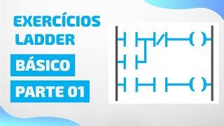 Exercícios Básicos em Ladder - Parte 01 | Automação Industrial