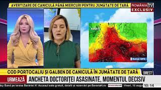 Valul de căldură se intensifică! Mai multe regiuni din țară și Bucureștiul, sub cod portocaliu