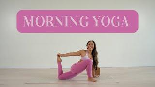 Morning Yoga Feel Good Flow - 15 Minute Practice for Strength and Flexibility