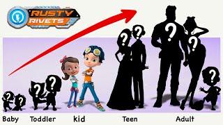 Rusty Rivets Growing Up Compilation | Cartoon Wow