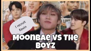 The Boyz reacting to Moonbae