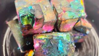 ASMR Best of Crispy Dyed Gym Chalk Crushes | Part One | Satisfying | Sleep Aid