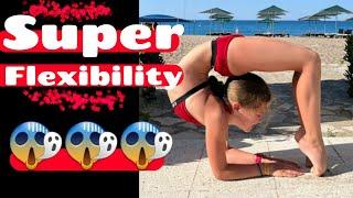 Super flexibility! Arina Lebedeva