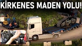 ÖNÜME KIRDI PİÇ! BÖYLE YOLUN AMK (SİNİR KRİZİ) - KİRKENES MADEN YOLU - ETS 2 MP ProMods T300RS GT