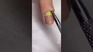 TIKTOK SATISFYING NAIL CLEANING OUT VIDEO 