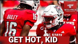 CJ Bailey Officially Named QB1 for NC State Football - Clemson Tigers Await | NC State Podcast