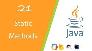 21.Static Methods | Java