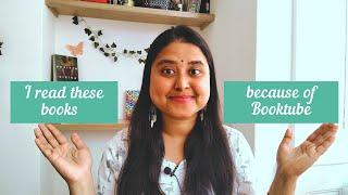 Books I read because of booktube | Bookshot