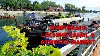 Exploring Montreal's Atwater Market & Lachine Canal - What to do Montreal, Canada