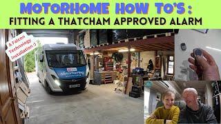 Motorhome How To's :  Motorhome/Van Security - Adding a Thatcham Approved Alarm