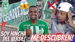 ME DESCUBREN! NO SOY HINCHA DE MILLONARIOS SI NO DE ATLETICO NACIONAL Y VISITO EL ATANACIO GIRARDOT!