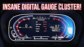 The BEST BMW Digital Dashboard Gauge Cluster! | E90 E92 328i 335i REVIEW