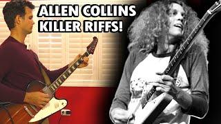 Incredible Allen Collins Riffs That TEAR UP the Fretboard - You've Got to Know These!