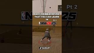 EASY DRIBBLE MOVES TO LEARN IN NBA2k25!! #2kcommunity #2k25 #nba2k25