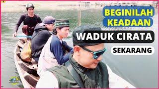 Berkunjung ke kolam ikan jaring terapung waduk cirata