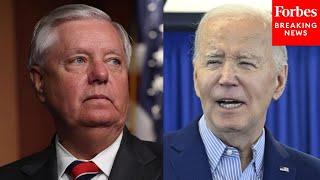 Lindsey Graham Asked Point Blank If President Biden Should Be Impeached Over Withheld Aid To Israel