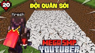 MINECRAFT Mega SMP Tập 20: Kresh Xây Dựng Đội Quân Chó Sói Chuẩn Bị Cho Trận Chiến !!