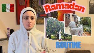 My Suhoor and Iftar Routine in Italy  | First Ramadan in Italy Day 2 | Rida Zayn Vlogs