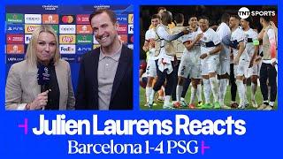 "PSG PLAYED SO WELL!"  | Julien Laurens | Barcelona 1-4 PSG | UEFA Champions League