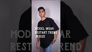 Ultimate Guide: Size Chart for RESTART TREND Oversized T-Shirts