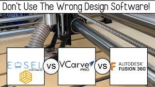 Easel / VCarve Pro / Fusion 360 | Onefinity CNC Woodworking