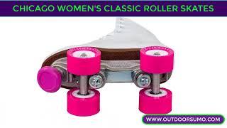 Chicago Women's Classic Roller Skates Premium White Quad Rink Skates Review and Buying Guide by IOL